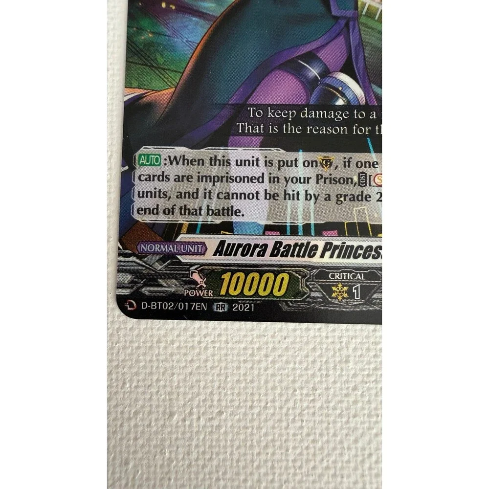 Aurora Battle Princess, Derii Violet Trading Card